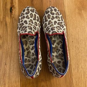 Rothys The Loafer Mocha Spot Animal Print Women’s 6